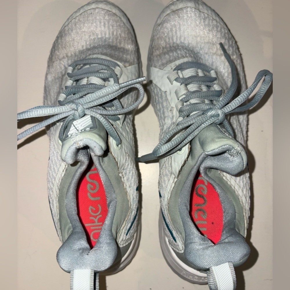 Nike  Rival Athletic Shoes with Gray and Pink Accents